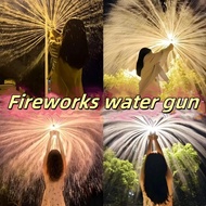 NEW-firework water guns, water firework atmosphere photo props, children's firework water cannon toy