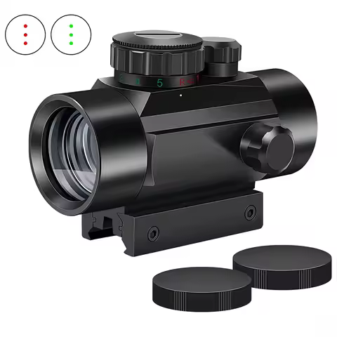 Tactical Red Green Dot Sight Riflescope 3-point Crossbow Sight Hunting Optics Reflex Sight Rifle Sho