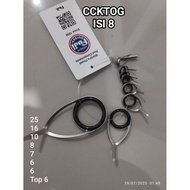 (25-6) FUJI CCKTOG K SERIES SET GALATAMA original GUIDERing fuji ring guide