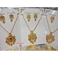 Thai Jewelry Necklace Set