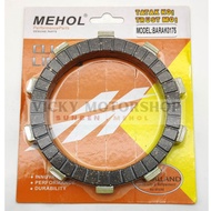 MEHOL CLUTCH LINING FOR BC175 C70 CB110 CB125 HD3 SMASH RAIDER150 WAVE125 STX125 TMX XRM110 YTX125