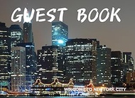 Guest Book Welcome to New York City: Vacation sign in Guest book great for AirBnB, Breakfast, Guest