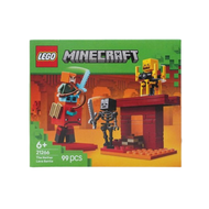 LEGO | Lego 21266 Nether Lava Battle Birthday Memory Childrens Day Kids Gift Decoration School