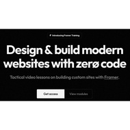 [Video Course] Framer Training by Traf