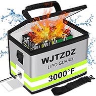 Improved Lipo Battery, Fireproof, Explosion-Proof Safety Bag, 4 Layers Heat-Insulated Material with