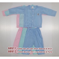 🧸🧸 3 Set 3mths-12mths Baby clothing Bundles wholesale Baju bayi suit lubang - JK Kids Mykids Anakku 