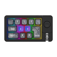 W910 USB/Bluetooth/2.4G Wired/Wireless Programmable Mechanical Gaming Keyboard Hot-swap Keypad 12 Ke