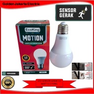Ecoking Motion Sensor Light 6w 9w 13w Motion Sensor Bulb 6 Watt 9 Watt 13 Watt E27