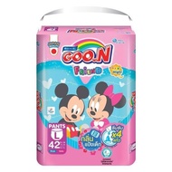 Goon ผ้าอ้อมเด็ก กูนน์ เฟรนด์ ซึมซับx4แก้ว  (ไซส์ M-3XL) ผ้าอ้อม รุ่น Goon Friend แพมเพิส กางเกงผ้าอ้อมเด็ก แพมเพิสเด็ก Baby Diapers