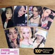 PHOTOCARD PC AESPA WHIPASH ARMAGEDDON DRAMA MY WORLD KARINA GISELLE WINTER NING NING OFFICIAL