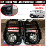Pentair Nissan Urvan NV350 2018 2019 2020 OEM Fog Light / Fog Lamp / Waterproof Foglamp Set Foglight