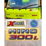 Hino Dutro 300 L Sticker Hino 300 Dutro Sticker/ Hino 300 Dutro Sticker/ Xpower Sticker/ X power sti