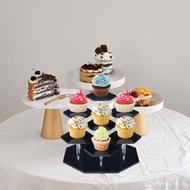 🚓Acrylic Dessert Table Stand Polygon Multi-Layer Cake Holder