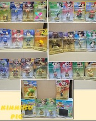 全新未開 原裝 任天堂 AMIIBO SWITCH WII U MARIO ROCKMAN STREET FIGHTER BLACK PIT SAMUS 共27隻