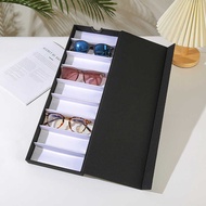 8 Grid Optical Glasses Display Case Glasses Display Props Counter Glasses Storage Box Glasses Displa