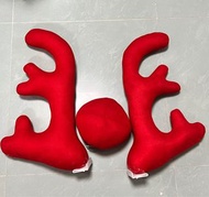 汽車聖誕鹿角裝飾