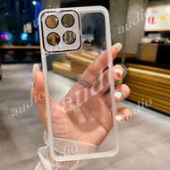 Honor X6c 4G 2025 Phone Case For HONOR X6c HonorX6c 4G 2025 Full Lens Camera Protection Film Transpa