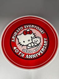 （絕版）Hello Kitty 40週年紀念8寸瓷碟（連盒）