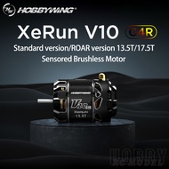 HOBBYWING XeRun V10 G4R 13.5T 17.5T 21.5T ROAR Version Sensored Brushless Motors for 1/10 RC Model C