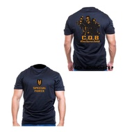 Malaysia Microfiber Silkscreen Tactical Design T-Shirt Narcotic