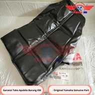 ORIGINAL YAMAHA RX KING OLD YEAR BLACK GREY SQUARE SEAT LEATHER 3KA-F470F-40