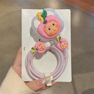 Cartoon Peach Protective Case Compatible with ip40w IP Charger Protective Case Charging Cable Case F