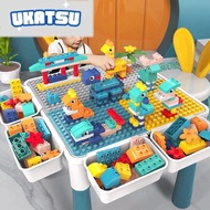 Multifunctional Building Block Table Toy With Chair | Multifunctional Building Block Toy Table With 