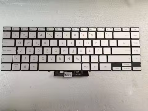 Spanish Silver Backlit Keyboard for ASUS ZenBook 14 UX425U UM425UG UM425UAZ Q407I Q407IQ Q408U Q408U