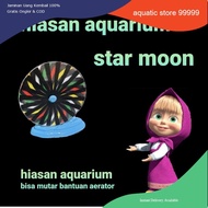 Star moon aquarium Decoration Original Rotating Decoration