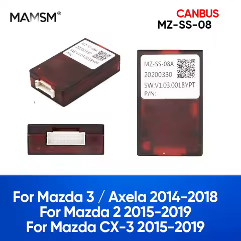 MAMSM Car Radio Canbus Box For Mazda 3 2 Axela CX-3 2014 2015 2016 2017 2018 2019 Auto Android Can-b