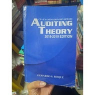 Auditing Theory by Roque