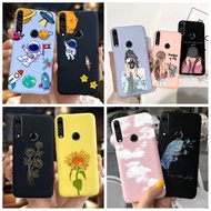 Cartoon Casing Huawei Y9 Prime 2019 Shockproof Bumper Back Protection Soft TPU Cover Huawei P Smart 