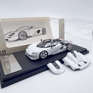 Rhino Model RM 1:64 Koenigsegg CC850แบบเปิดประทุนเครื่องยนต์รุ่นรถโลหะผสม