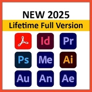 🔥👑Adobe2025(windows/Mac)Photoshop Illustrator InDesign LightroomAcrobat