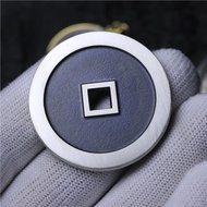 Best-Selling Safe Money Safe Brand Square Hole 40mm Sterling Silver Ancient Method Handmade Silver C