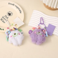GANTUNGAN Sky - BAG ACCESSORIES H936 CUTE KEYCHAIN POM POM DOLL CUTE CORAL BALLS PET LITTLE MONSTER 