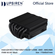 UPSIREN ITX90 V6 X51 Air cooling Down-draft radiator6 heat pipes/Suitable for mini ITX cases/Support