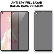 Tempered Glass Full Cover Anti SPY Oppo F5 F7 F9 F9 Pro F11 F11 Pro F17 F19 F19 Pro F19 Pro Plus