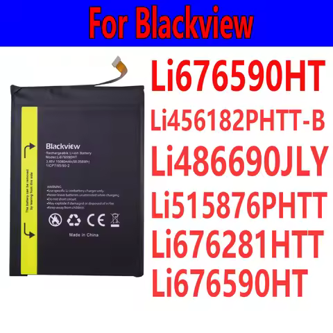Battery For Blackview BV8800 BL8800 Pro A85 BV6600 BV7200 BV9300 BV9300 Li676590H Batteries Fast DT 