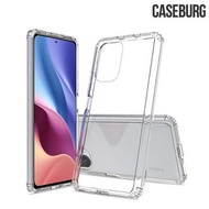 小米Mi 11i / 11X / 11X Pro / POCO F3 / 紅米Redmi K40 Pro CASEBURG Clear Hybrid 雙物料 TPU軟邊保護套 亞加力透明硬底 手機殼Case 5588A