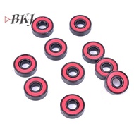 [BKJ] 10Pcs/set 608 2RS Bearing Deep Groove Steel Sealed Ball Bearings 608RS 608-2RS [New]