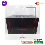Wallmount Rack Server 6U / Rak Server Ukuran 6U Single Glass Door Network Cabinet