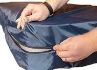 PPS Mattress Waterproof Protector/Cover, Solid-Design, 36"x75"x6" , Zippered Closing, 3ft x 6ft