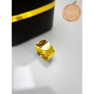 Fledios Cincin Emas 916 Cincin Emas 916 Cincin Emas 916 Tulen 916 Gold Ring Original 916 Ring Cincin