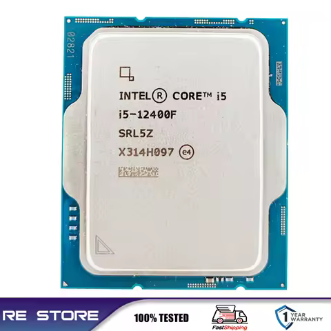 Intel Core i5 12400F 2.5GHz 6-Core 12-Thread LGA 1700 processor