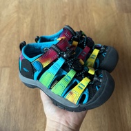 Keen Newport Kids(Rainbow Tie Dye)Sandal รองเท้าเด็กของแท้มือ1ไม่มีกล่อง sz 15 cm