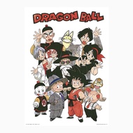Ichiban kuji 一番賞 I賞 Prize i A3 鳥山明 原画 龍珠 全家福 漫畫 Dragon Ball Z Son Gokou Gohan Krillin Bulma 孫悟空 孫悟飯 