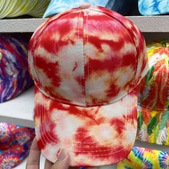 Multicolor Printed Tie-Dye Baseball Cap Hip-Hop Cap Unique Hip-Hop Cap Outdoor Sunscreen Cap