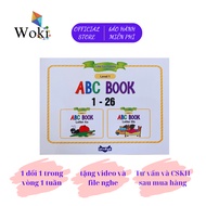 ABC Book (Little Fox Level 1) – tiếng anh cho trẻ mầm non tiểu học - bản in đẹp giấy bóng [TẶNG AUDI