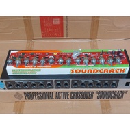 Active Crossover 4 Way Soundcrack High Mid Low Sub Kit and Box